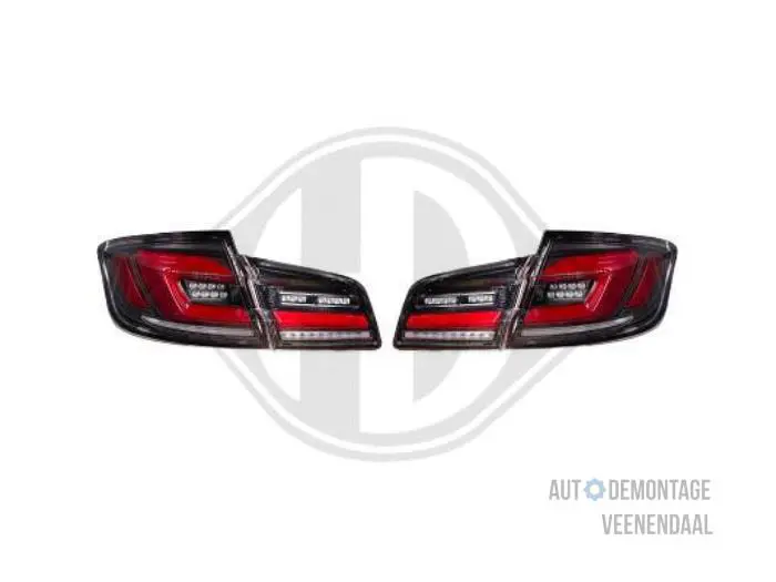 Set of taillights, left + right BMW 5-Serie